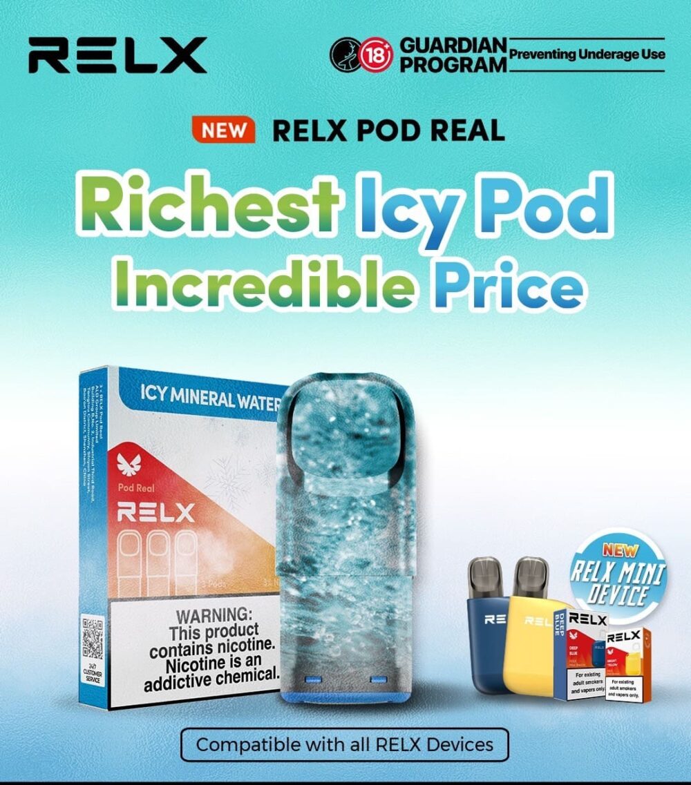 RELX INFINITY น้ำแร่