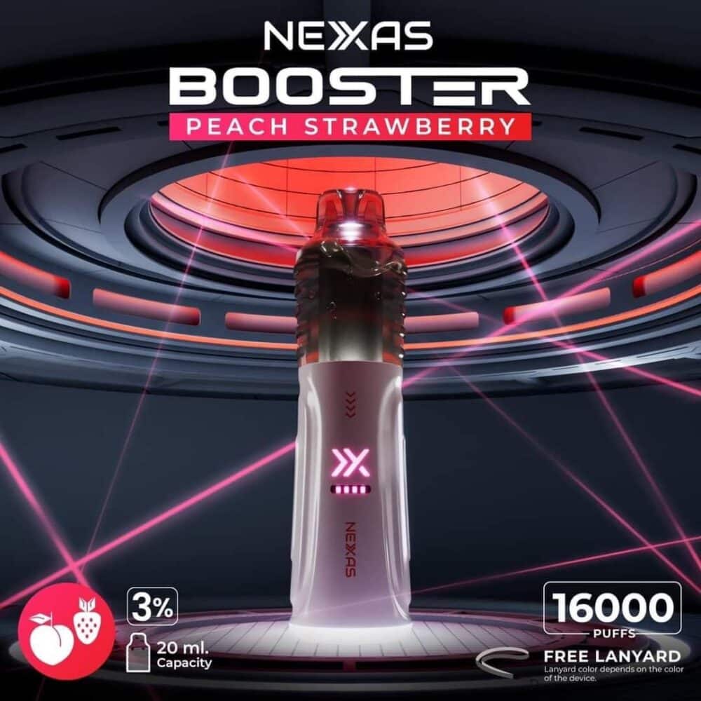 NEXAS BOOSTER 16000 พีชสตอเบอรี่